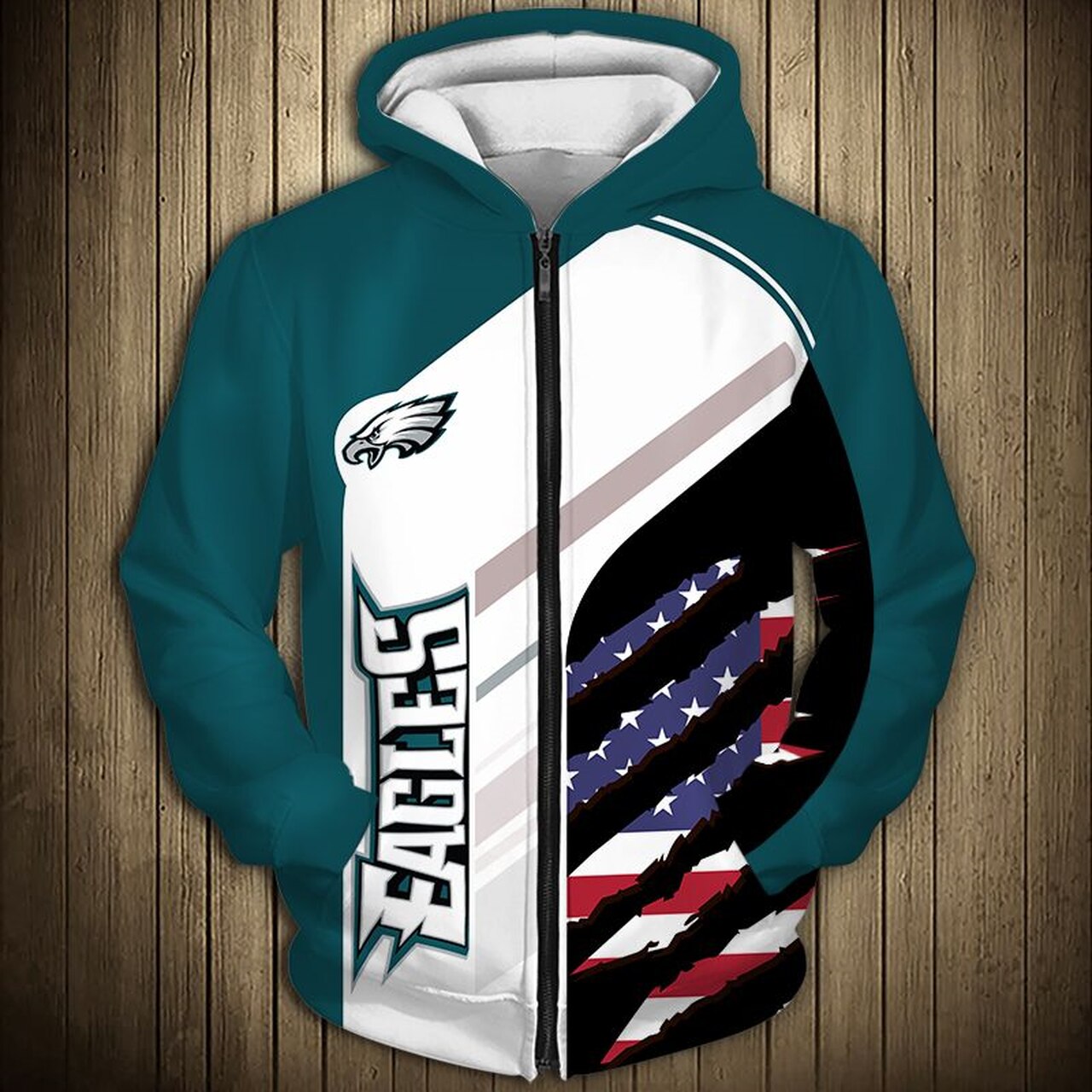 PHILADELPHIA EAGLES 3D HOODIE PPEE022