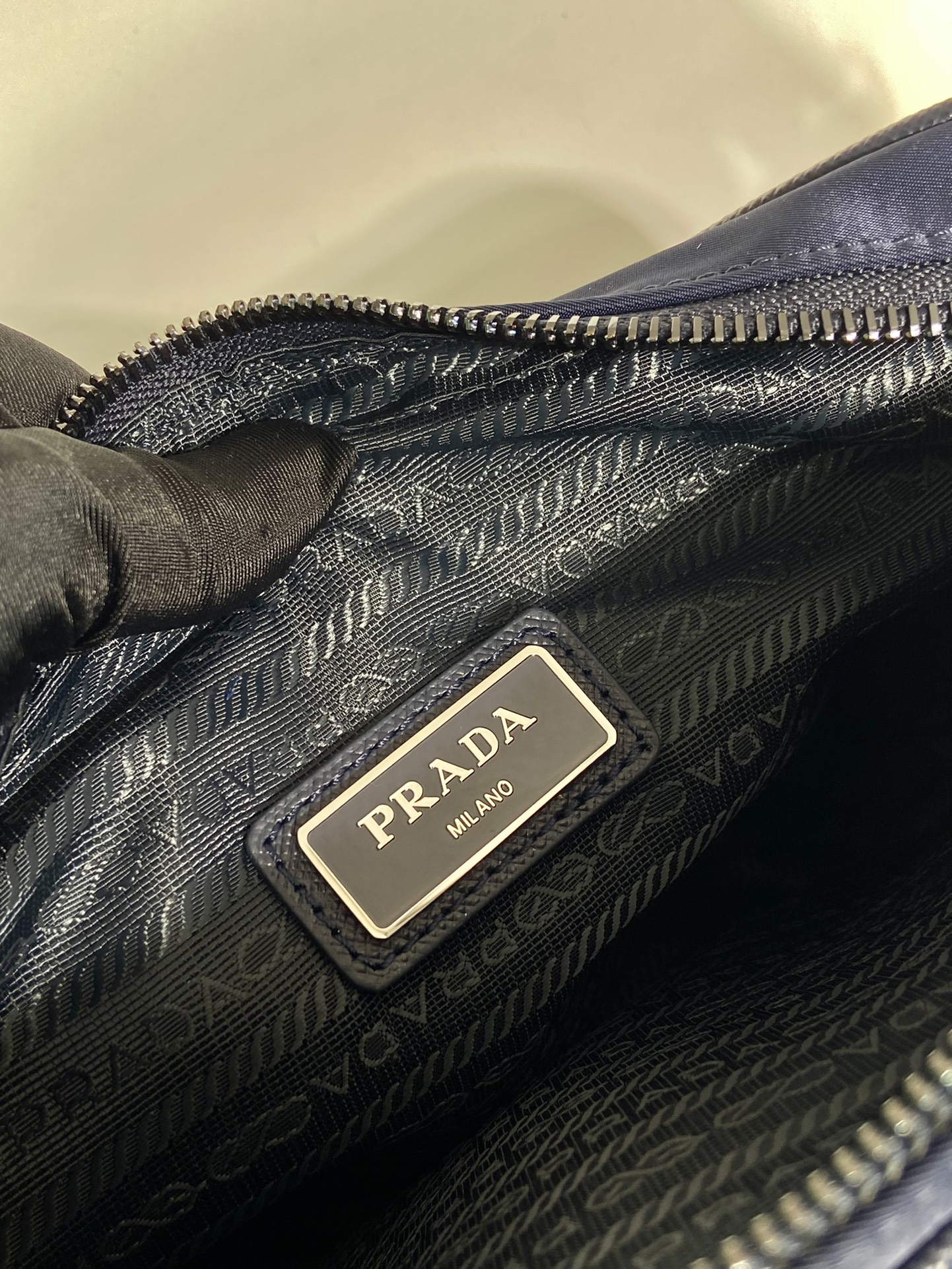 Prada Nylon Messenger Bag 2VH133B