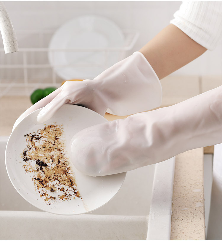 Silicone Dish Washing Gloves (1 pair)  BUY 2 GET 1 FREE NOW