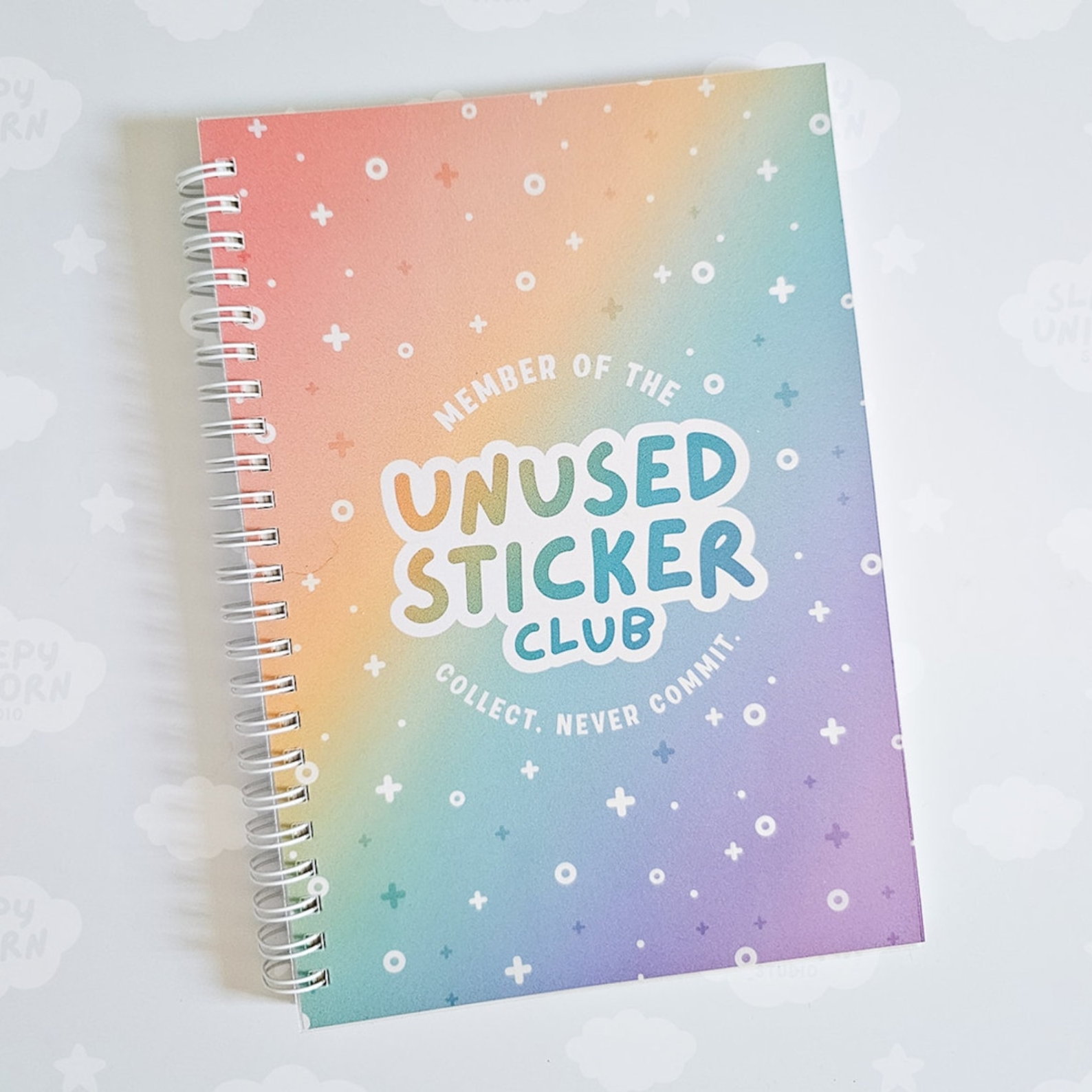 Unused Sticker Club Reusable Sticker Book for Sticker Collector
