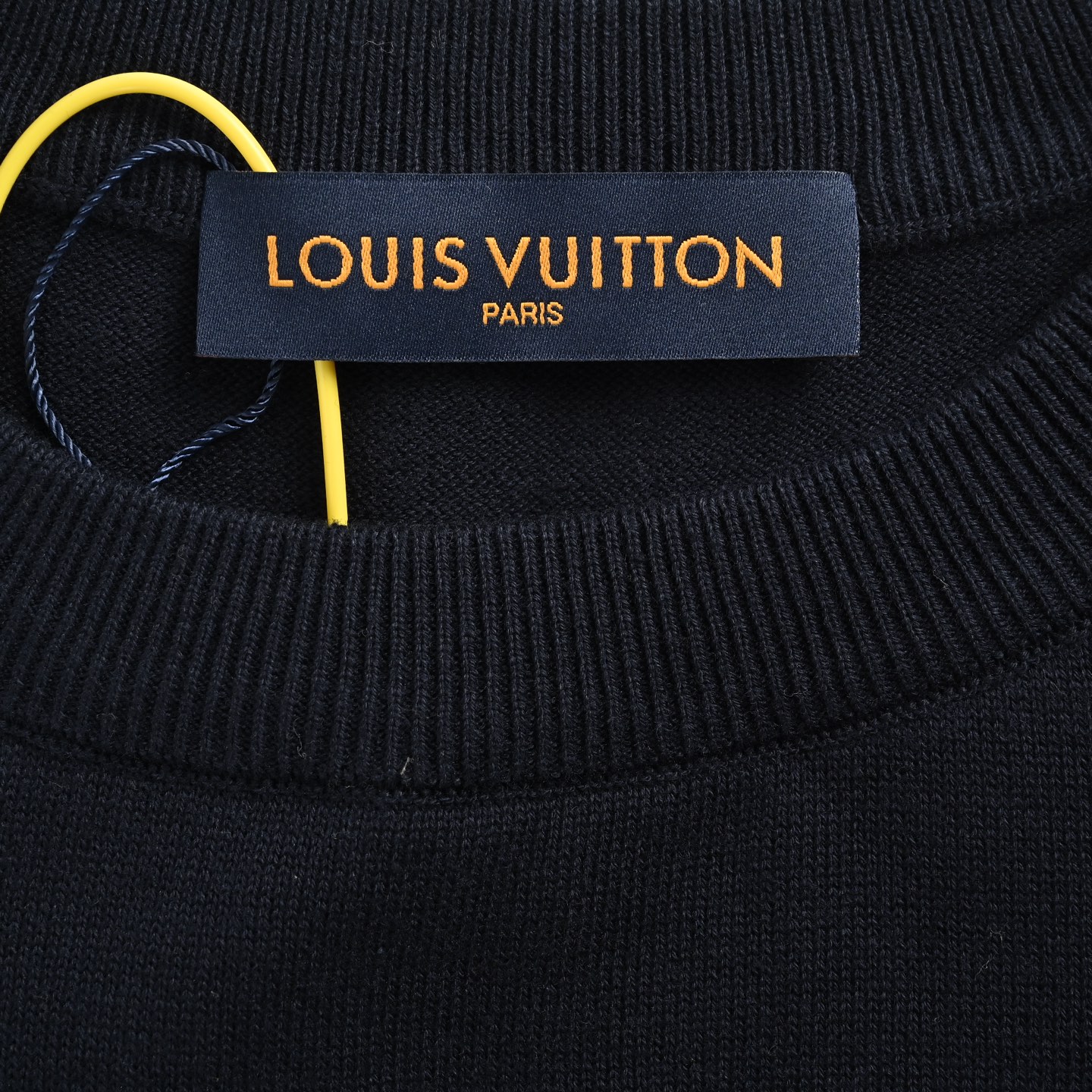 Louis Vuitton 25ss sleeve monogram jacquard knit short sleeve