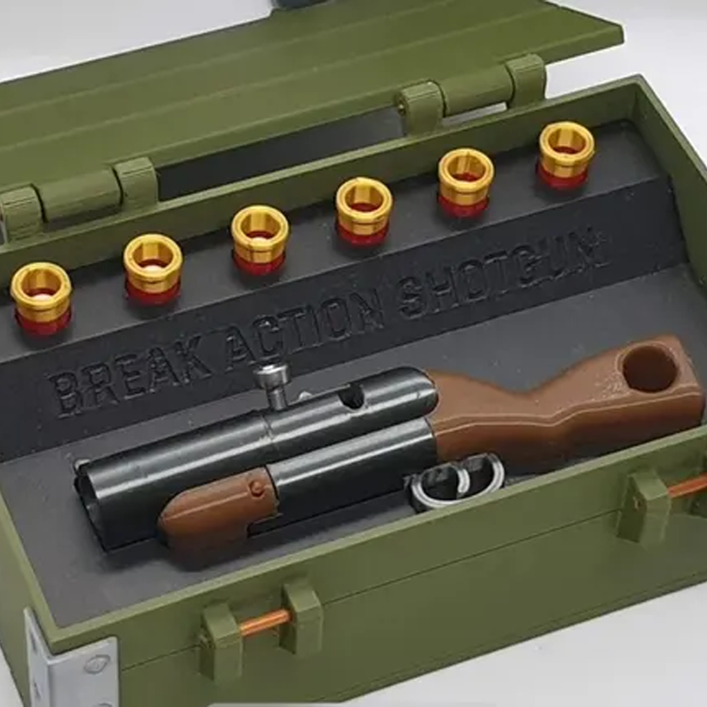 Break Action Shotgun Keychain