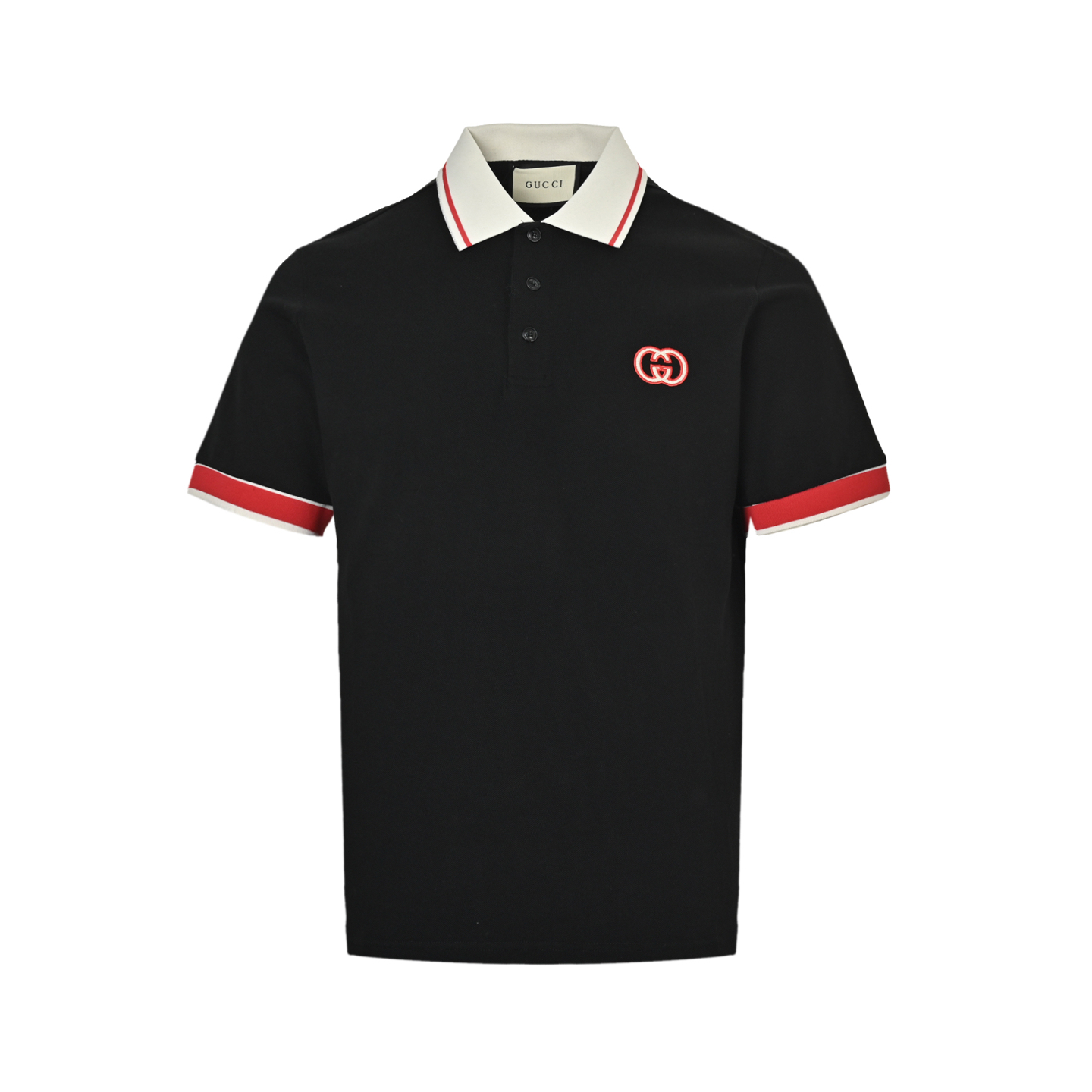 Gucci Double G embroidered Polo short sleeves