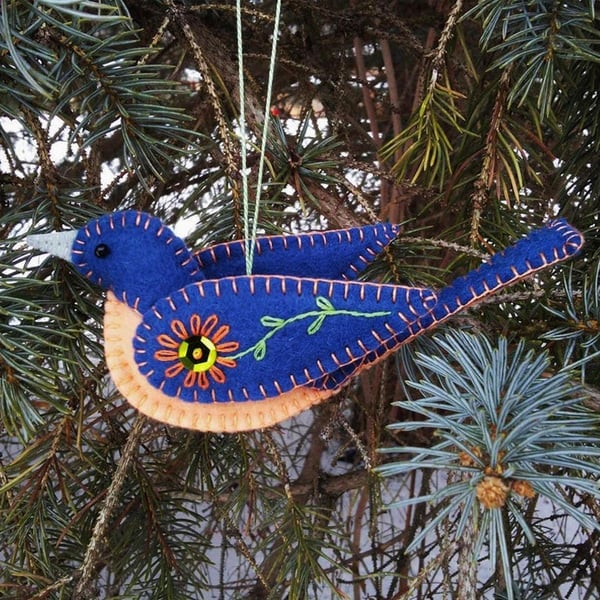 🔥Last Day Promotion - 50% OFF🔥 Handmade Felt Bird Hanging Ornament🐦 - Buy 4 Get 20% Off & Free Shipping