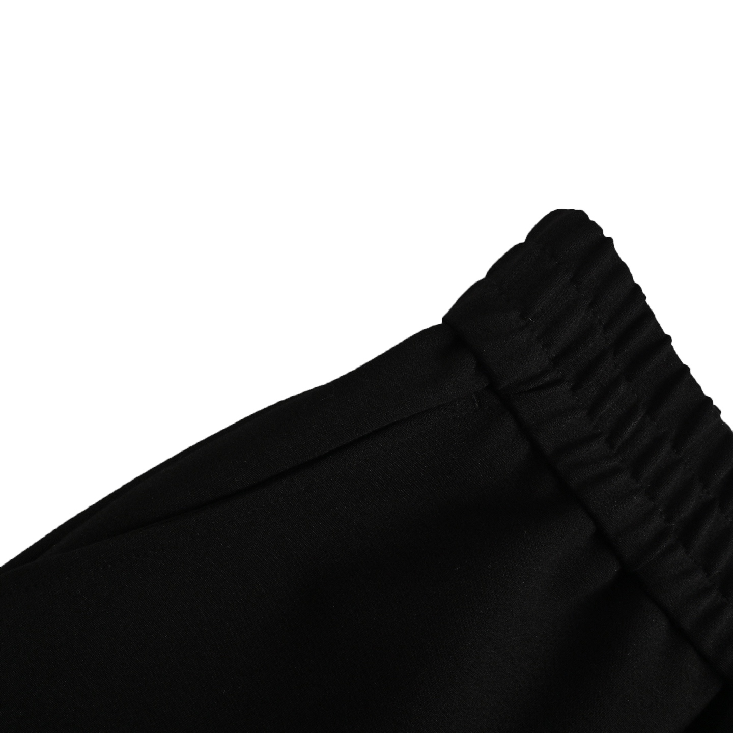 Prada 25ss recycled nylon double pocket cotton fleece sweatpants