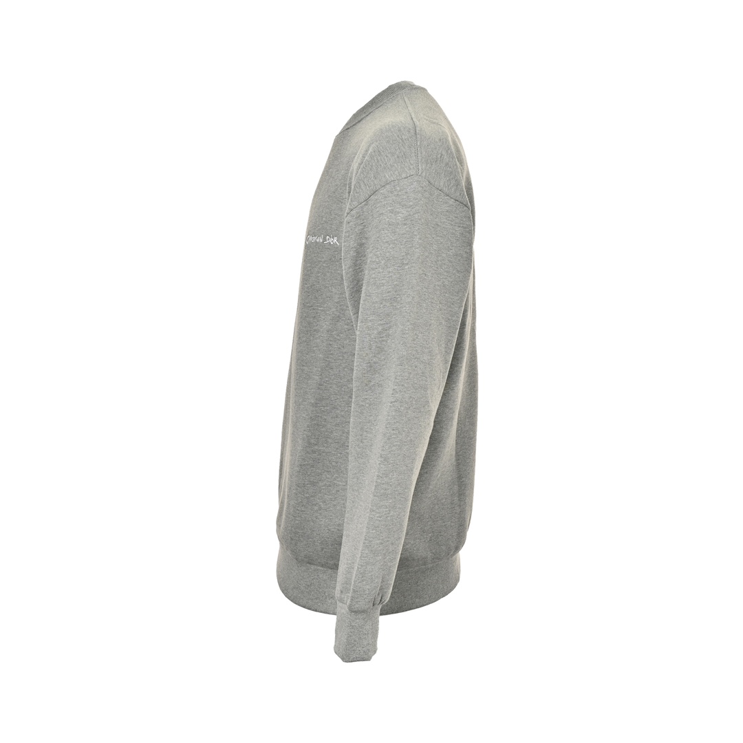 Dior 24Fw signature embroidered crewneck sweatshirt