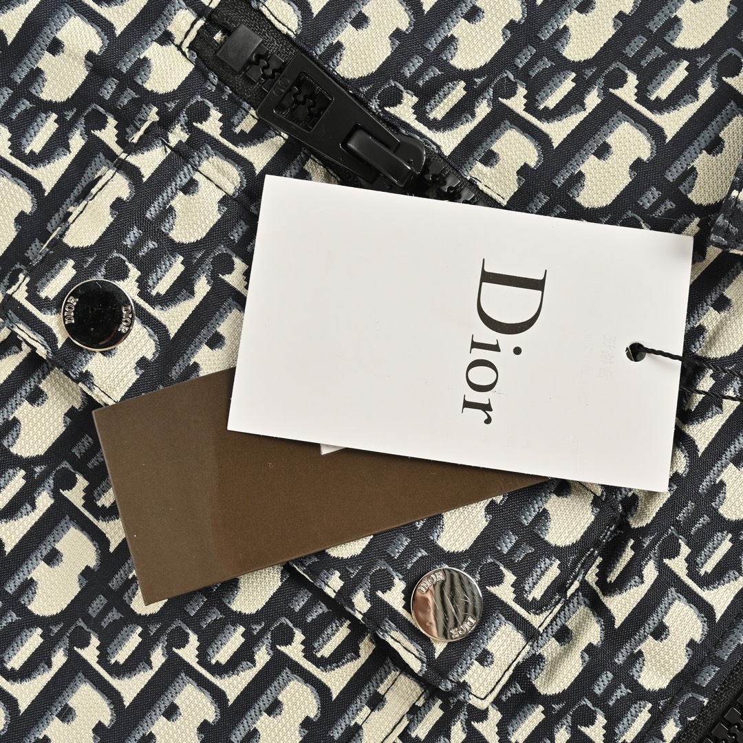 Dior 24Fw all-over print monogram jacket