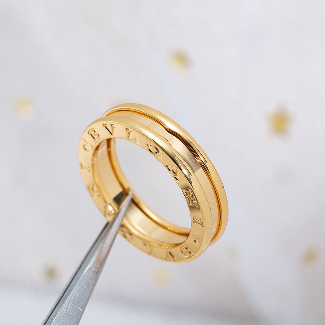 Bulgari zero single band diamond-free ring