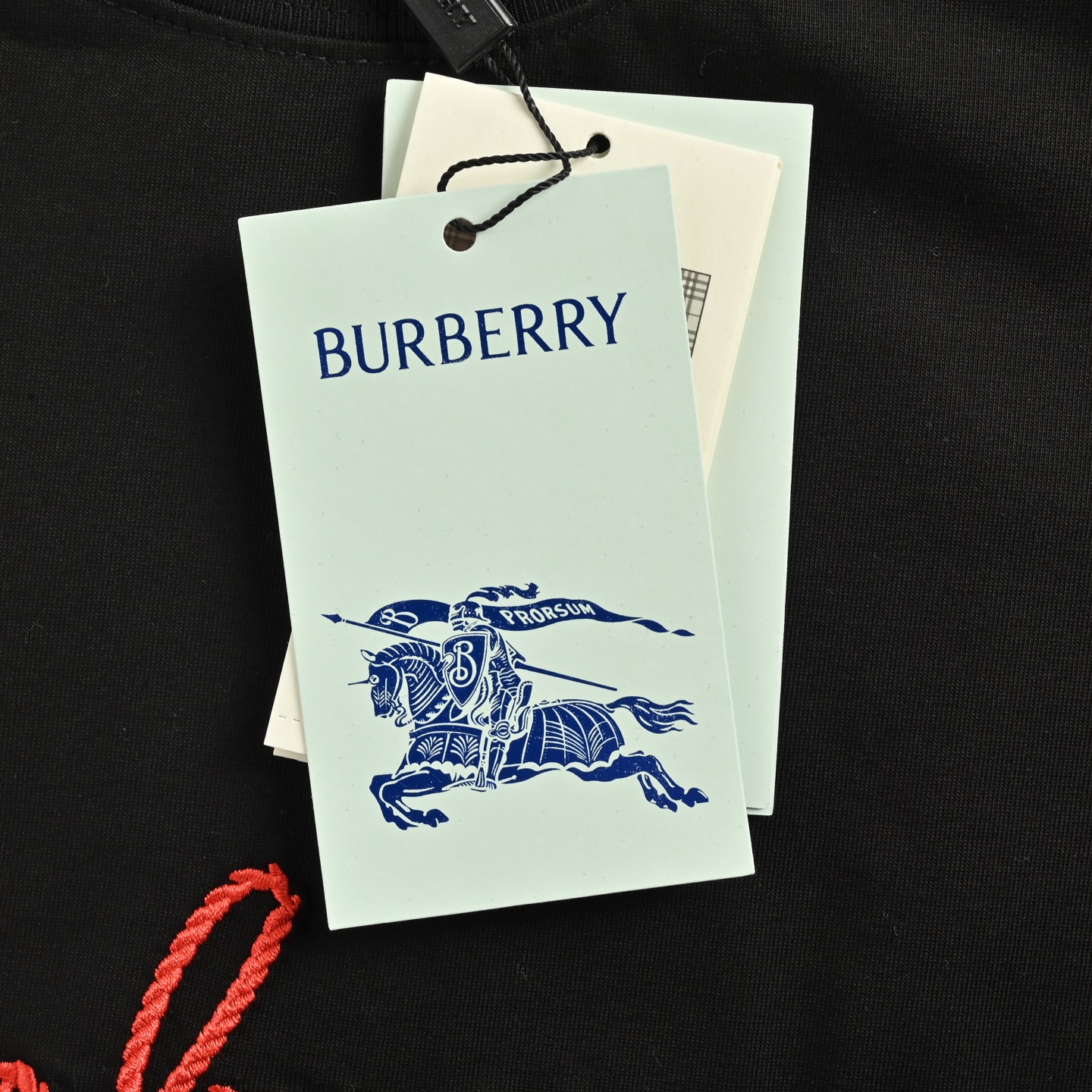 Burberry 25ss Valentine's Day limited edition heart embroidered short sleeves