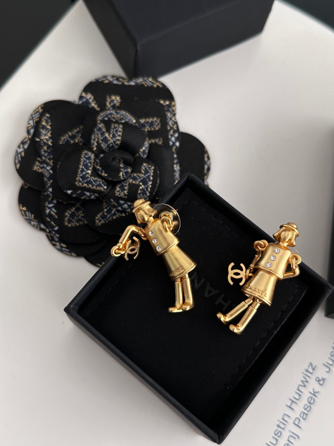 Chanel Doll Earrings