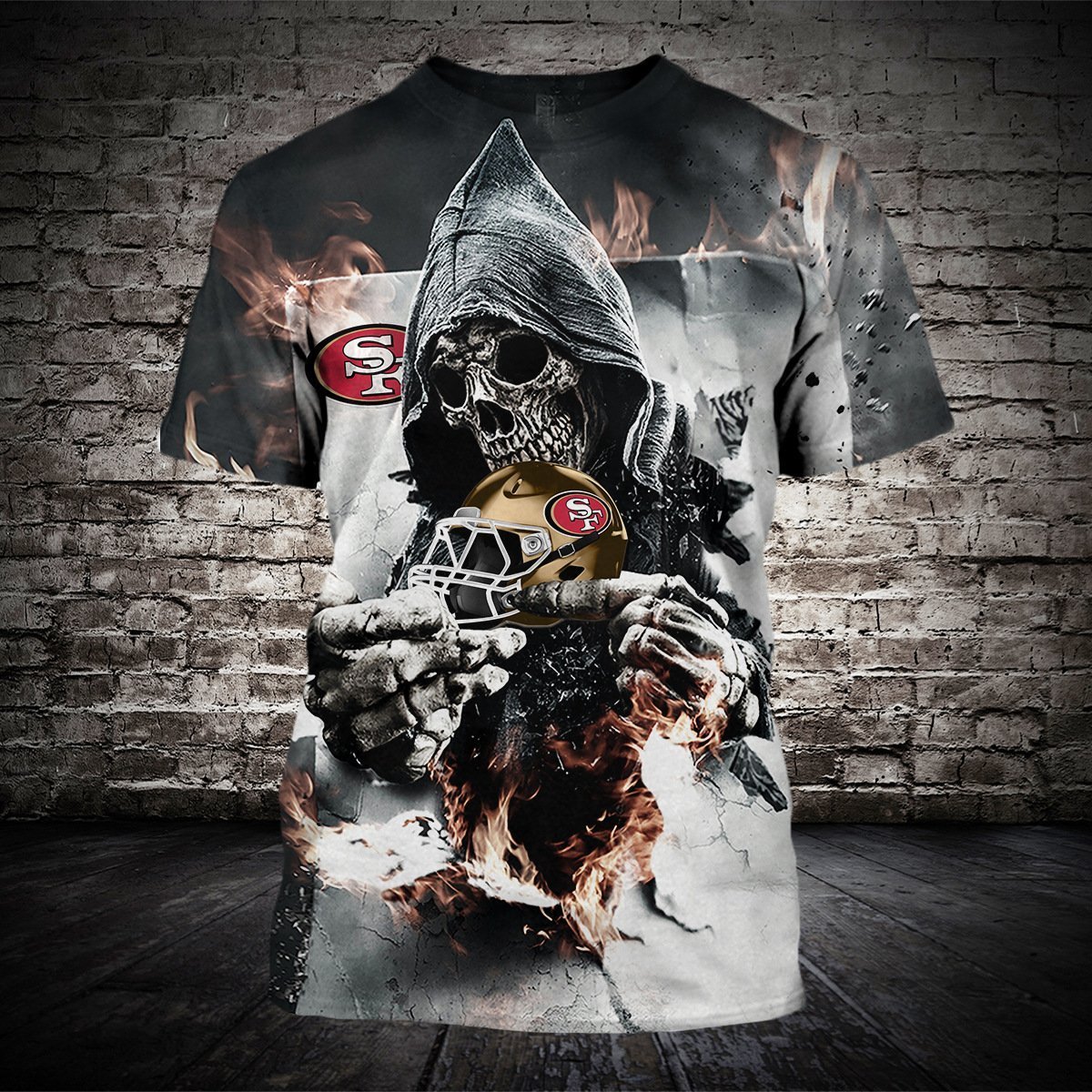49ERS 3D HOODIE VN 118