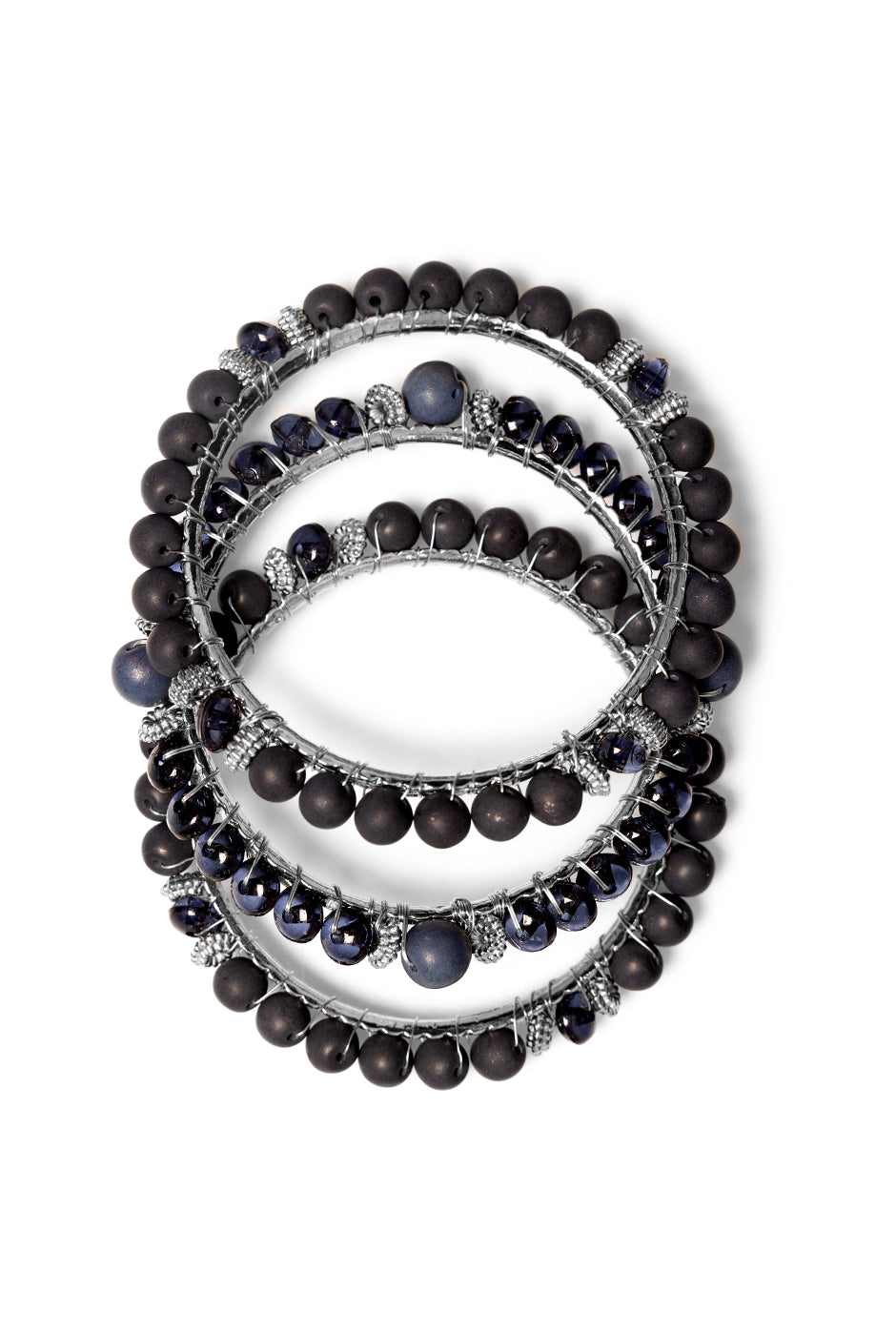 Pulsera Triple Navy