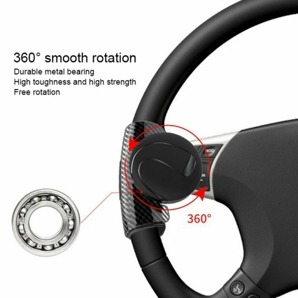 🎉Winter Sale 30% OFF - Universal 360° Steering Wheel Booster Knob