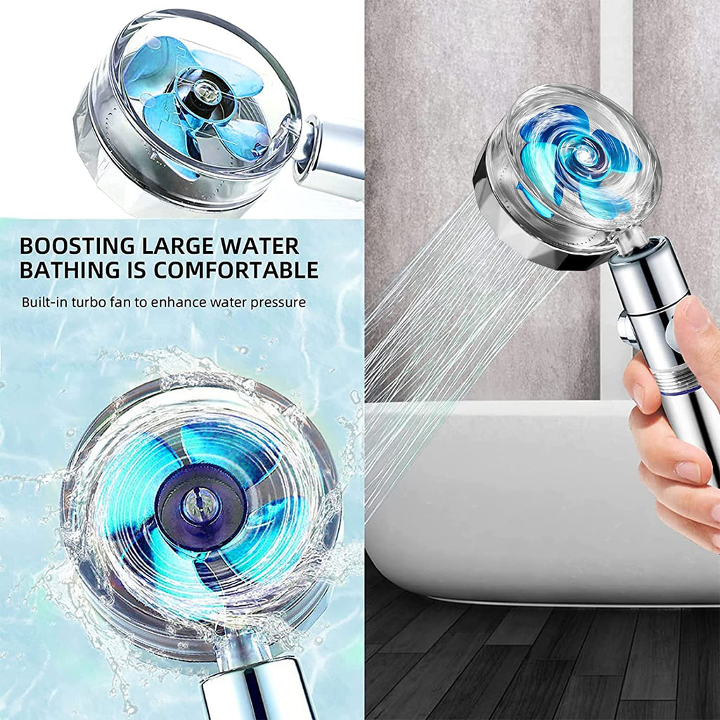 Filtered Shower Head (with Fan)(Buy 2 Get 1 Free)