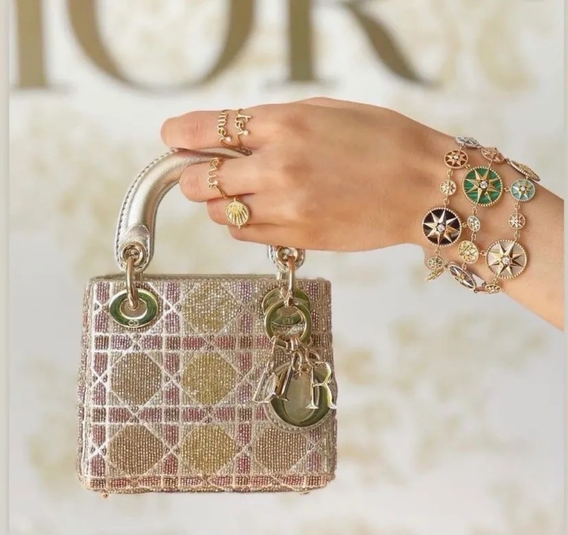 Dior Compass Rose Triple Bracelet