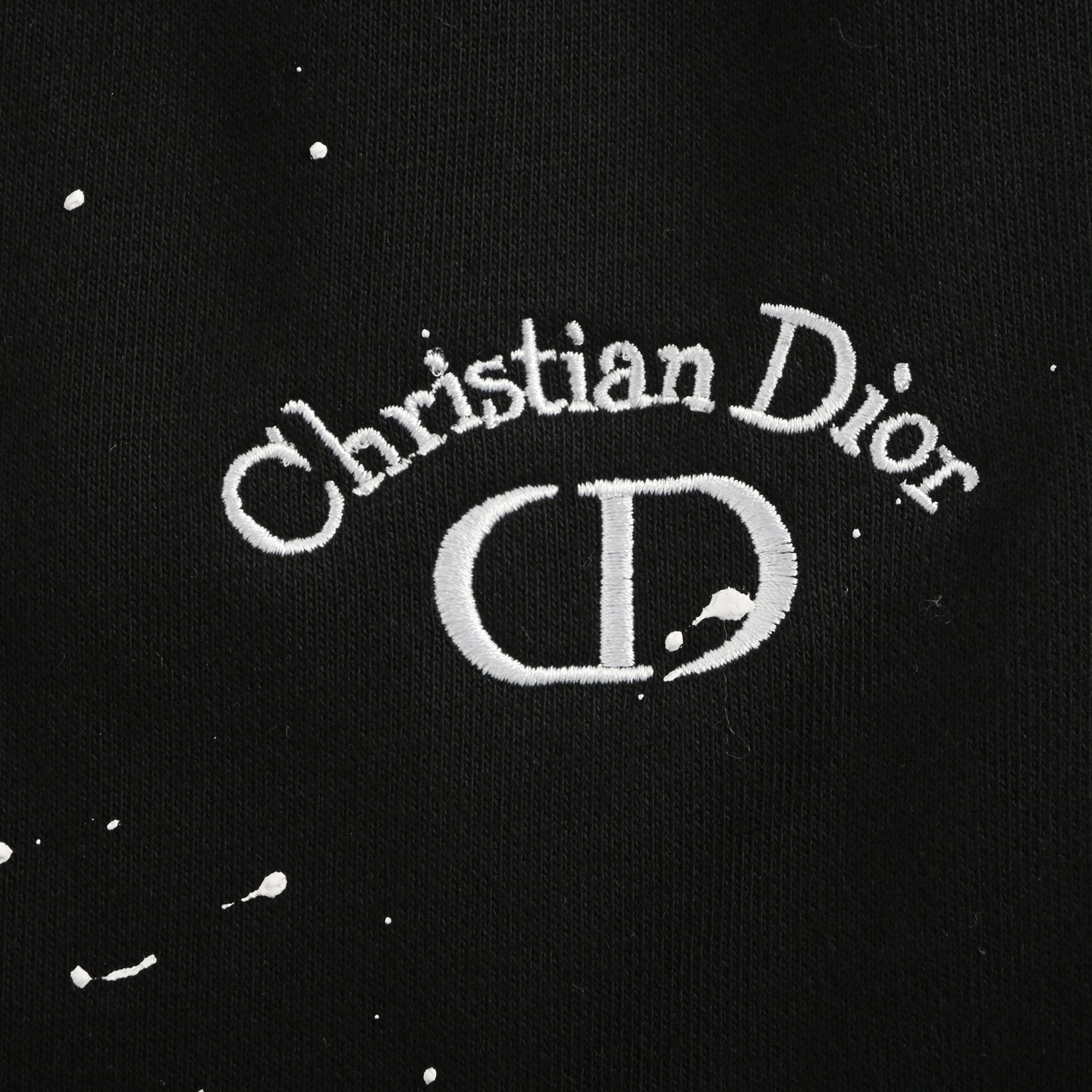 Dior 25ss embroidered graffiti shorts