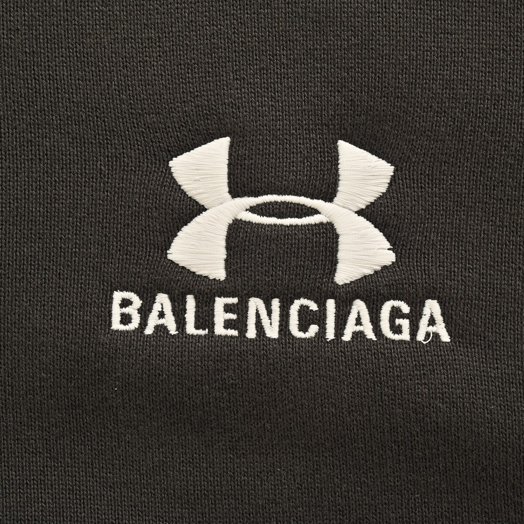 Balenciaga 24Fw Under Armour collaboration zipper jacket