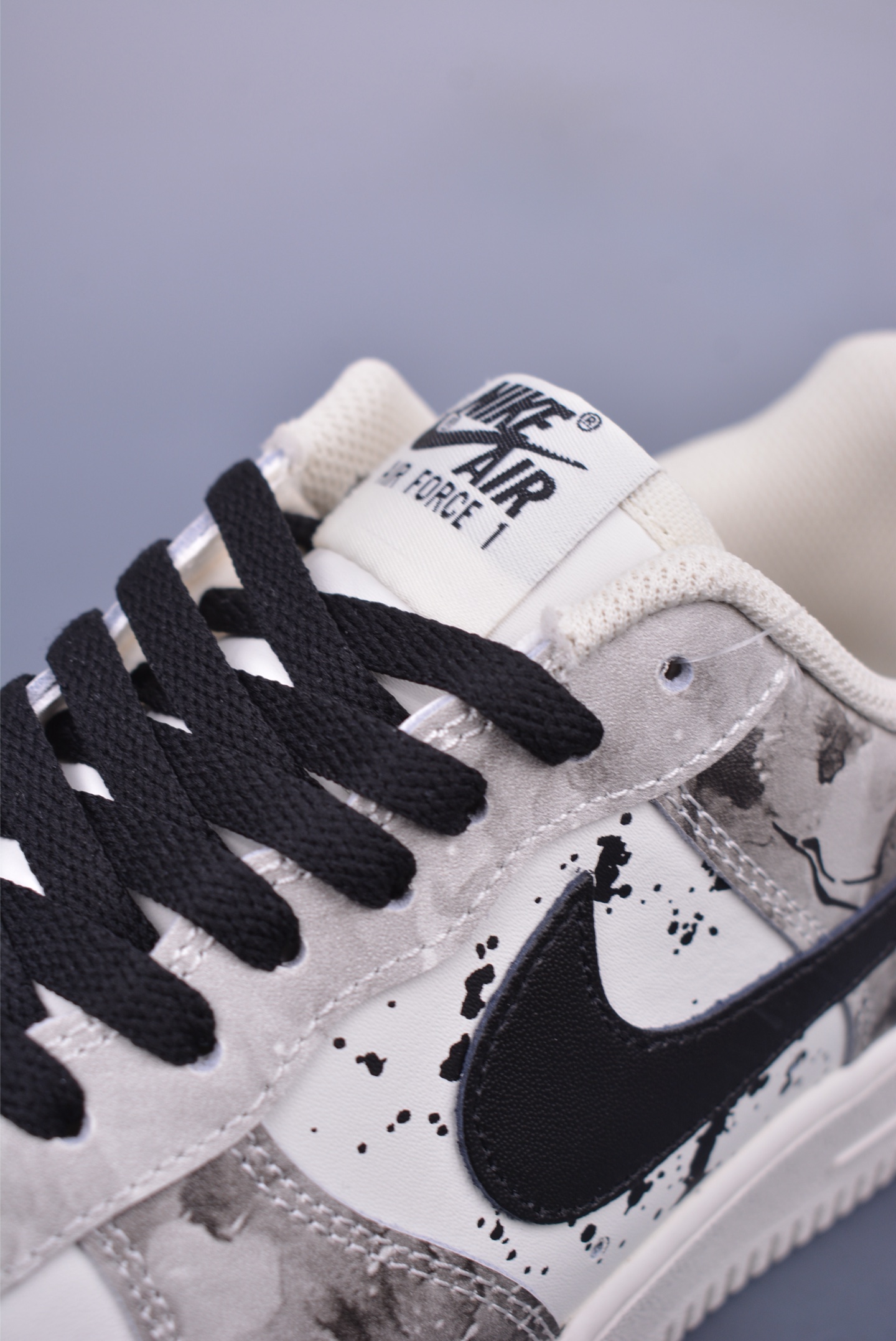 Nike Air Force 1 07 Low Sneakers Landscape Ink Painting BL1522-089
