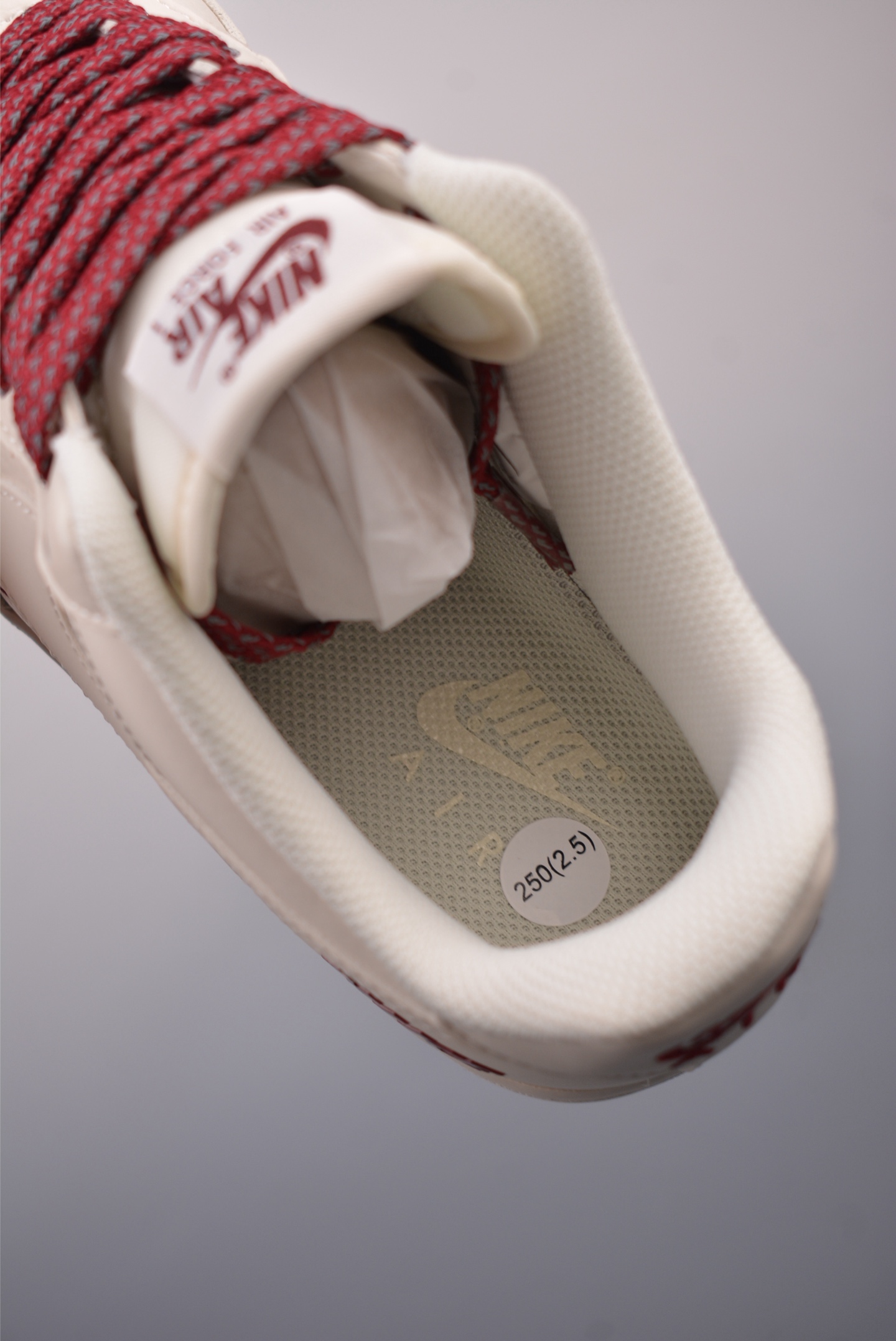Nike Air Force 1'07 Low Beige Wine Red TV2306-258