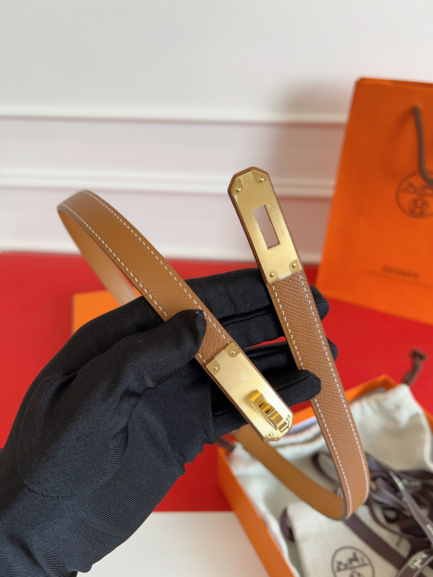Hermès Kelly Women's Belt 1.8cm Width