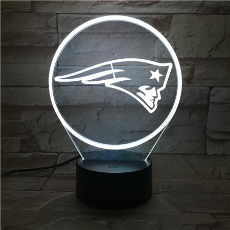 PATRIOTS 3D LED LIGHT LAMP