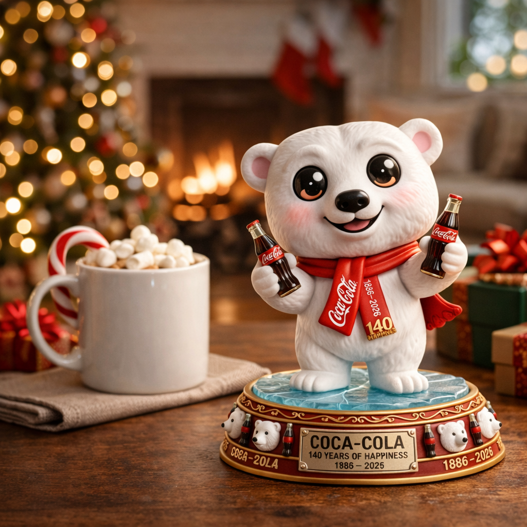 🥤Coca-Cola 140th Anniversary Polar Bear Collector’s Edition (1886–2026)