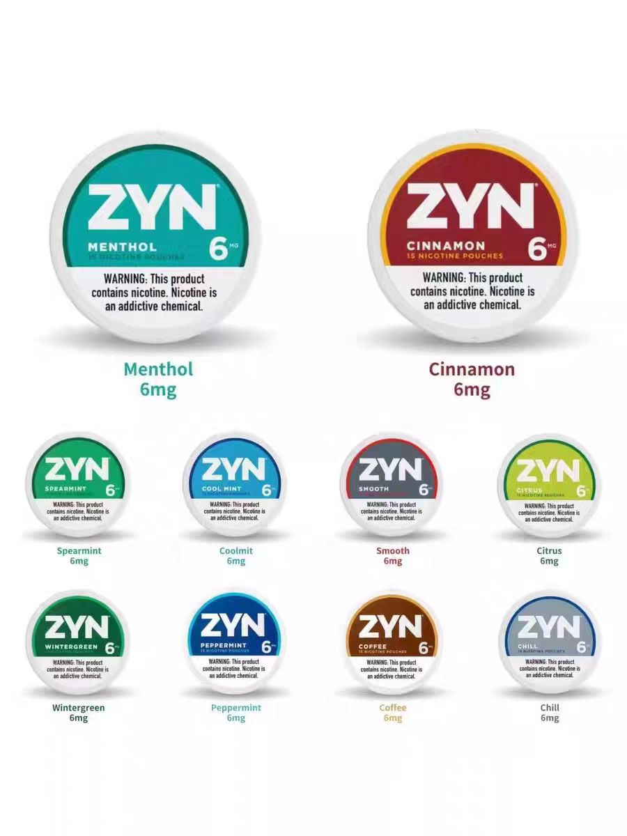 ZYN-Can of 10（All tastes）