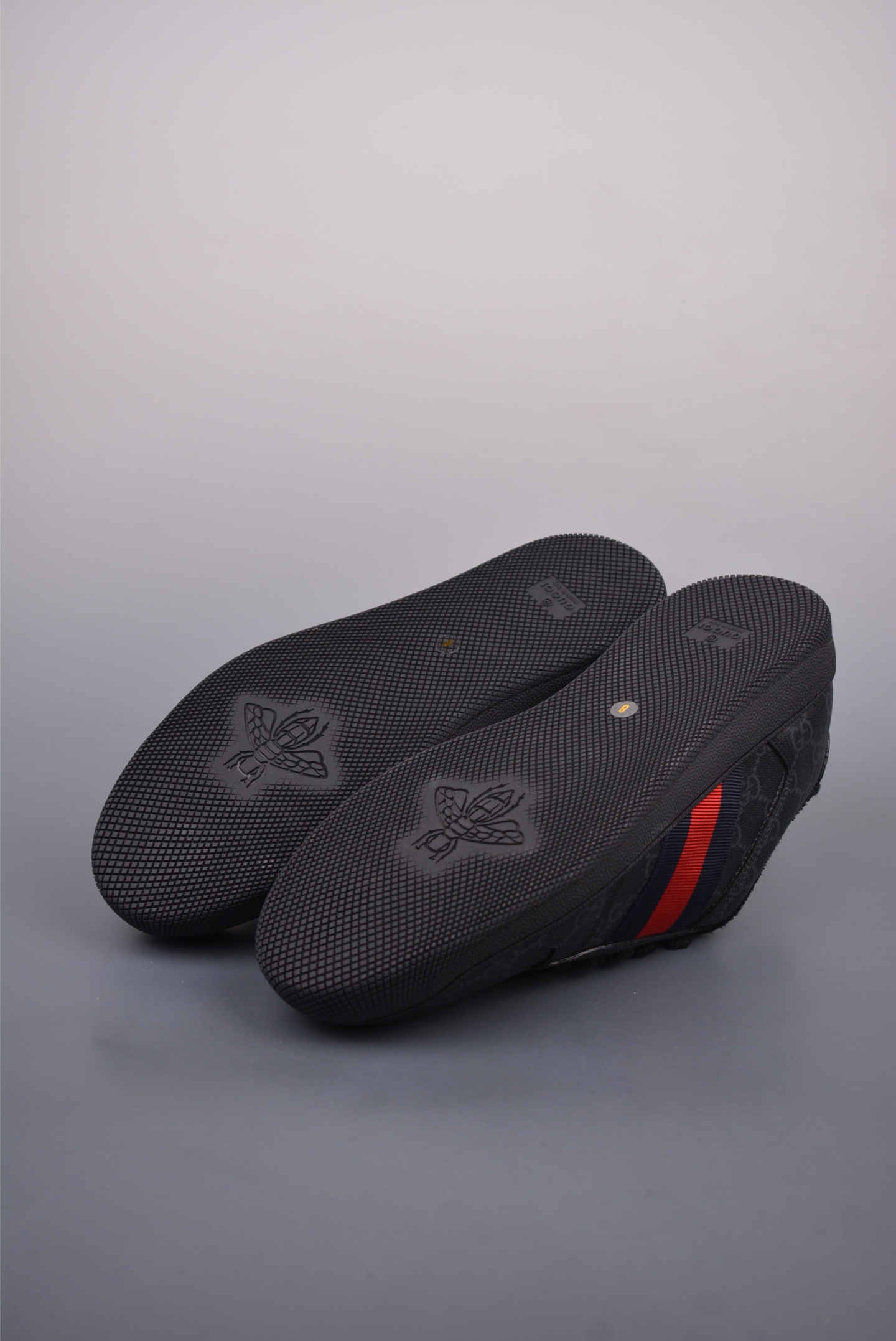 Gucci Screener GG Sneaker Low Black and Red