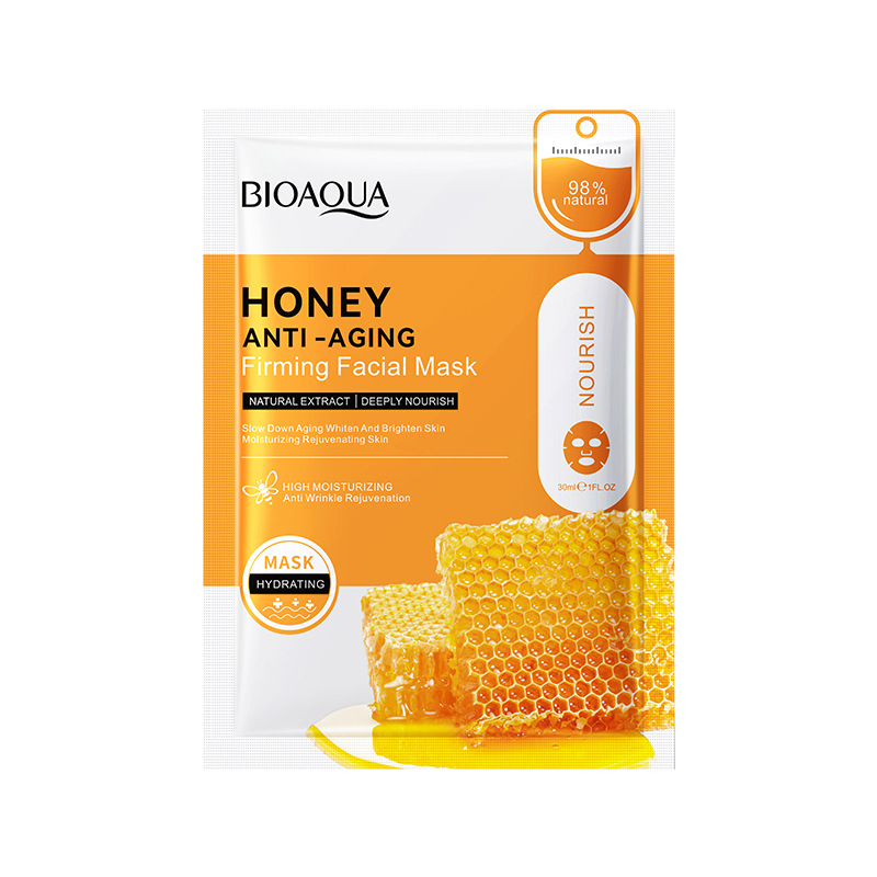 30g honey hydrating pearl moisturizing rose snail moisturizing essence mask is elastic and healthier