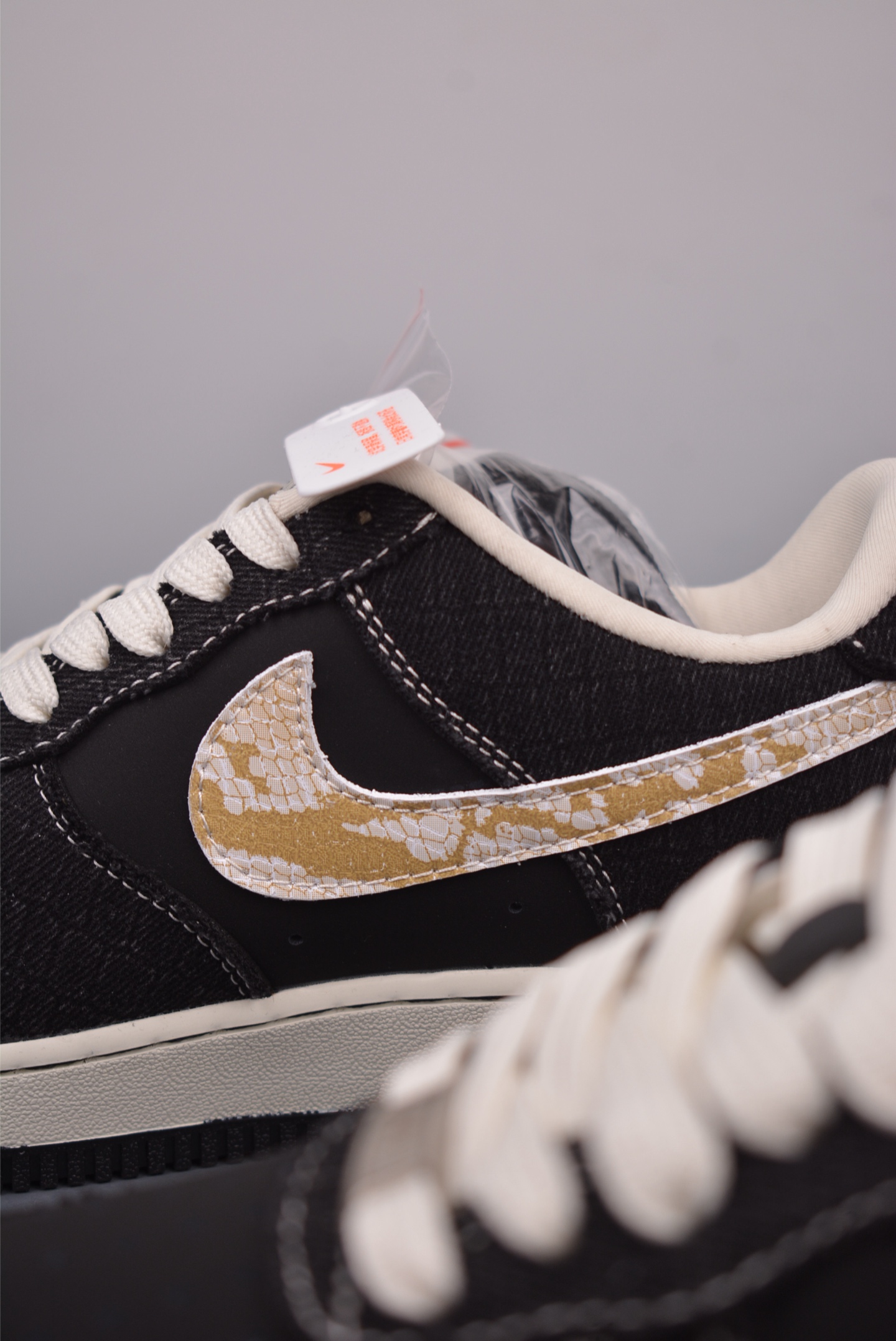 Nike Air Force 1 Low Year of the Snake Limited Edition Black and White CH6336-525