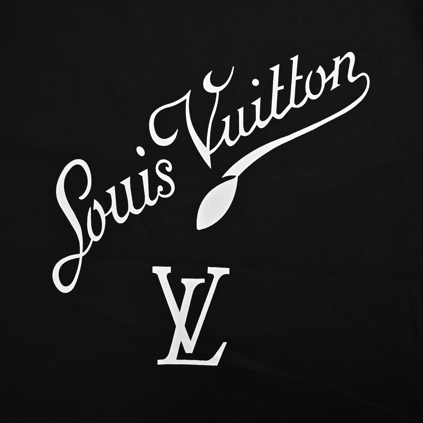 Louis Vuitton 25ss signature logo print short sleeves