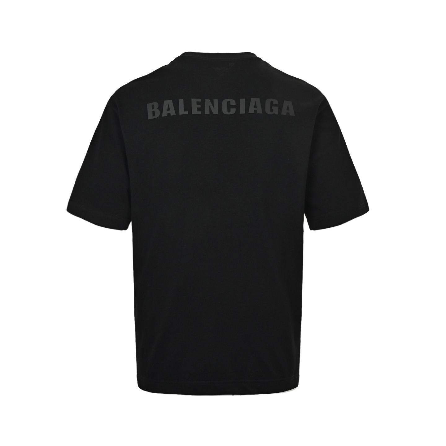Balenciaga 25ss ring embossed letter logo short sleeve