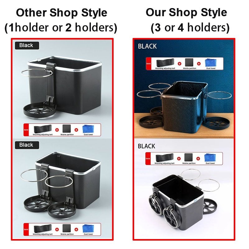 Mother's Day Hot Sale 49% OFF -Upgrade Car Armrest Storage Box(3 Cup Holders) - Buy 2 Free Shipping