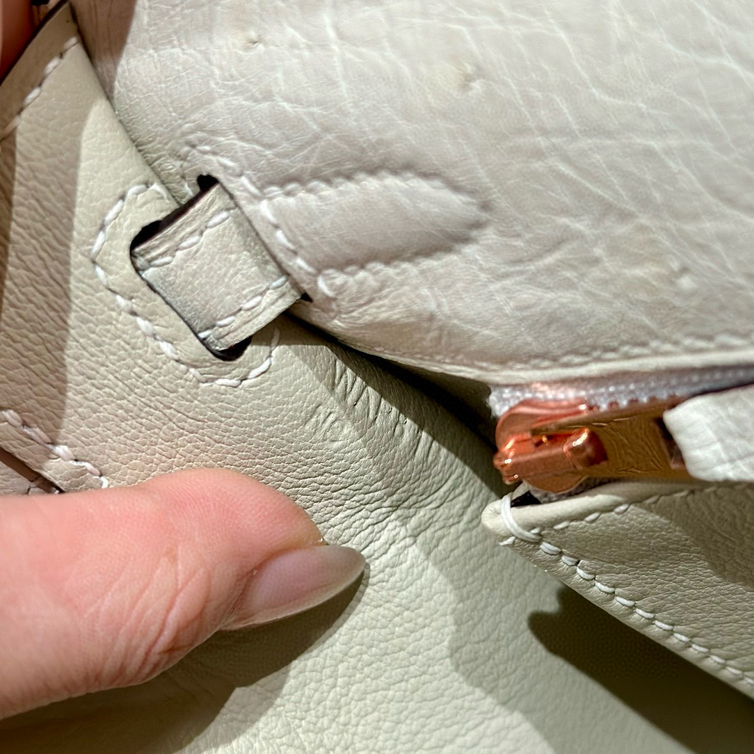Hermes Kelly 3CParchemin Handbag (Handmade to order)