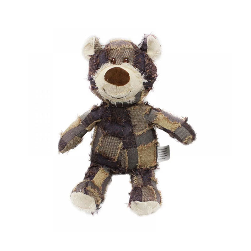 (🔥Last Day Promotion-SAVE 50% OFF)🐶2023 New Indestructible Squeaky Plush Bear Toy for Heavy Chewers-🔥BUY 2 GET 10% OFF & FREE SHIPPING