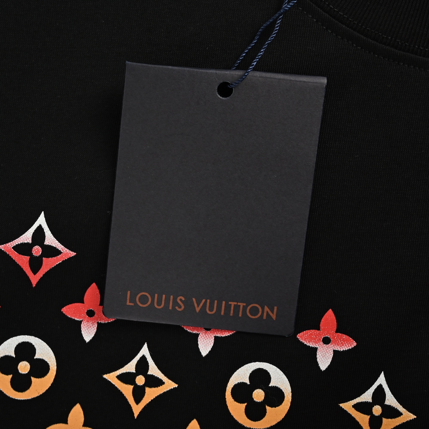 Louis Vuitton Old Flower Gradient Print Short Sleeve