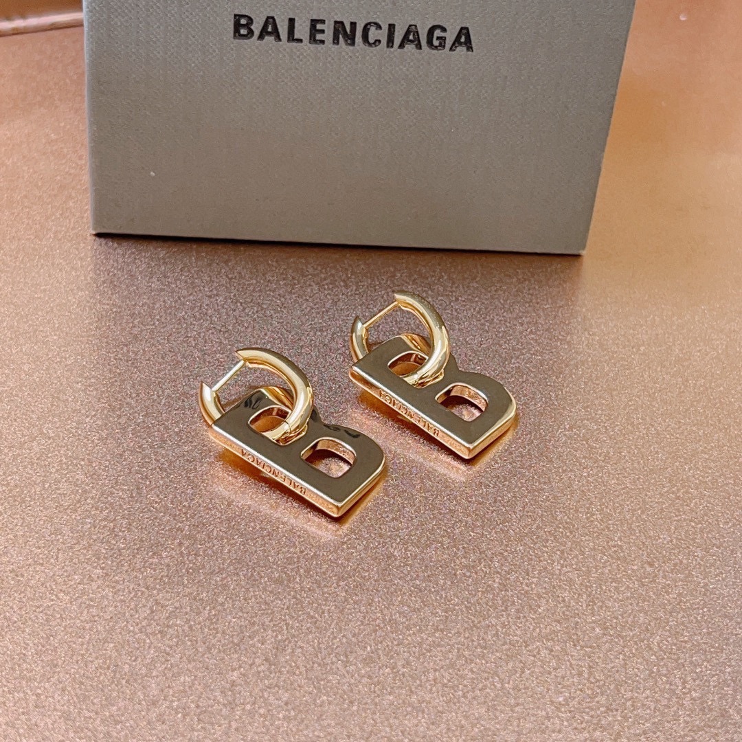 Balenciaga BB earrings