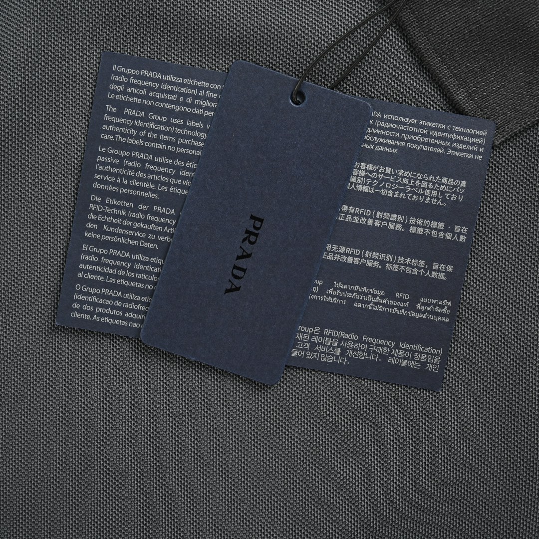 Prada 24ss gradient Polo short sleeve