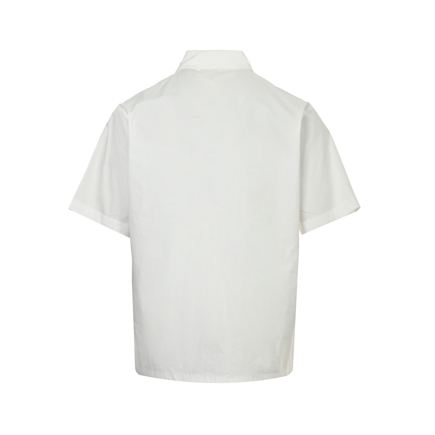 Dior 25ss lily-of-the-valley embroidered short-sleeved shirt