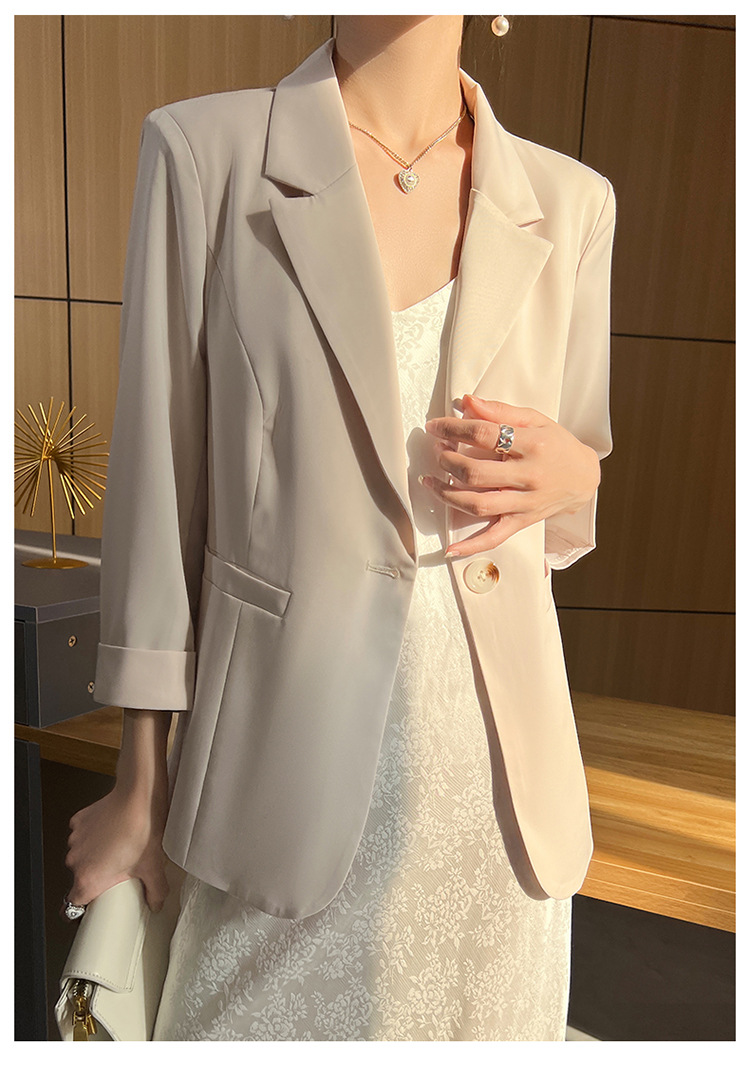 Small suit jacket for ladies Temperament self-cultivation age