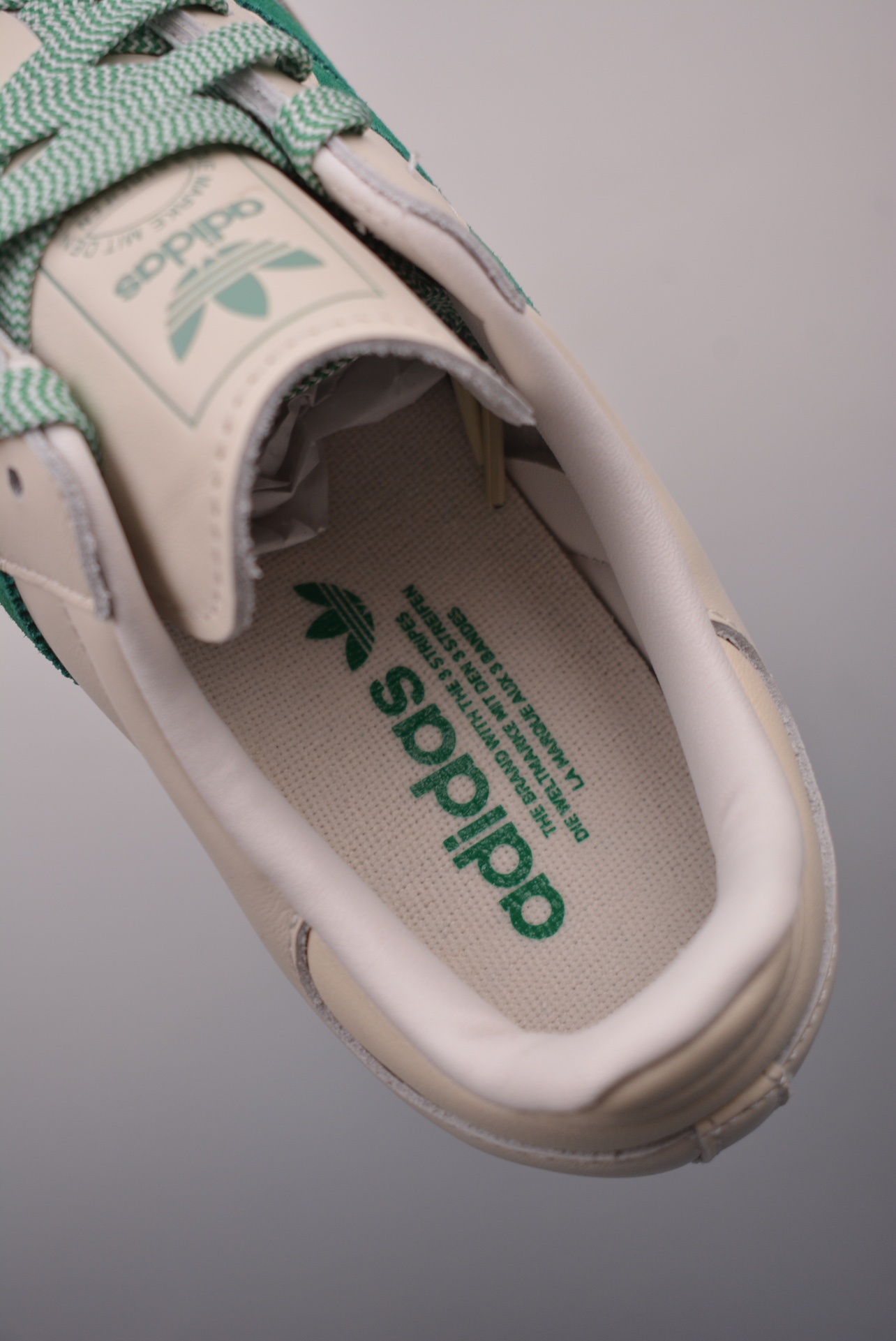 Adidas Originals Samba OG Off White Court Green JI3906