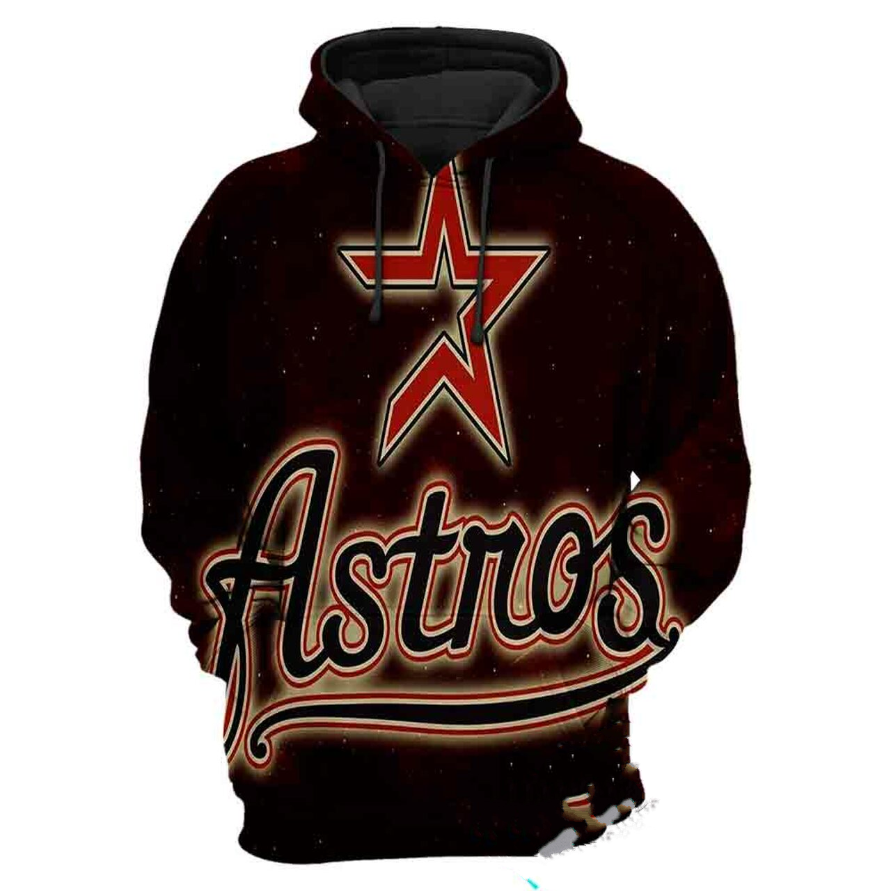 HOUSTON ASTROS 3D CASUAL HOODIE 101