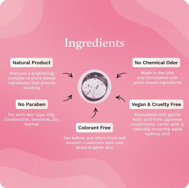💕Natural Brightening Body Serum🍭