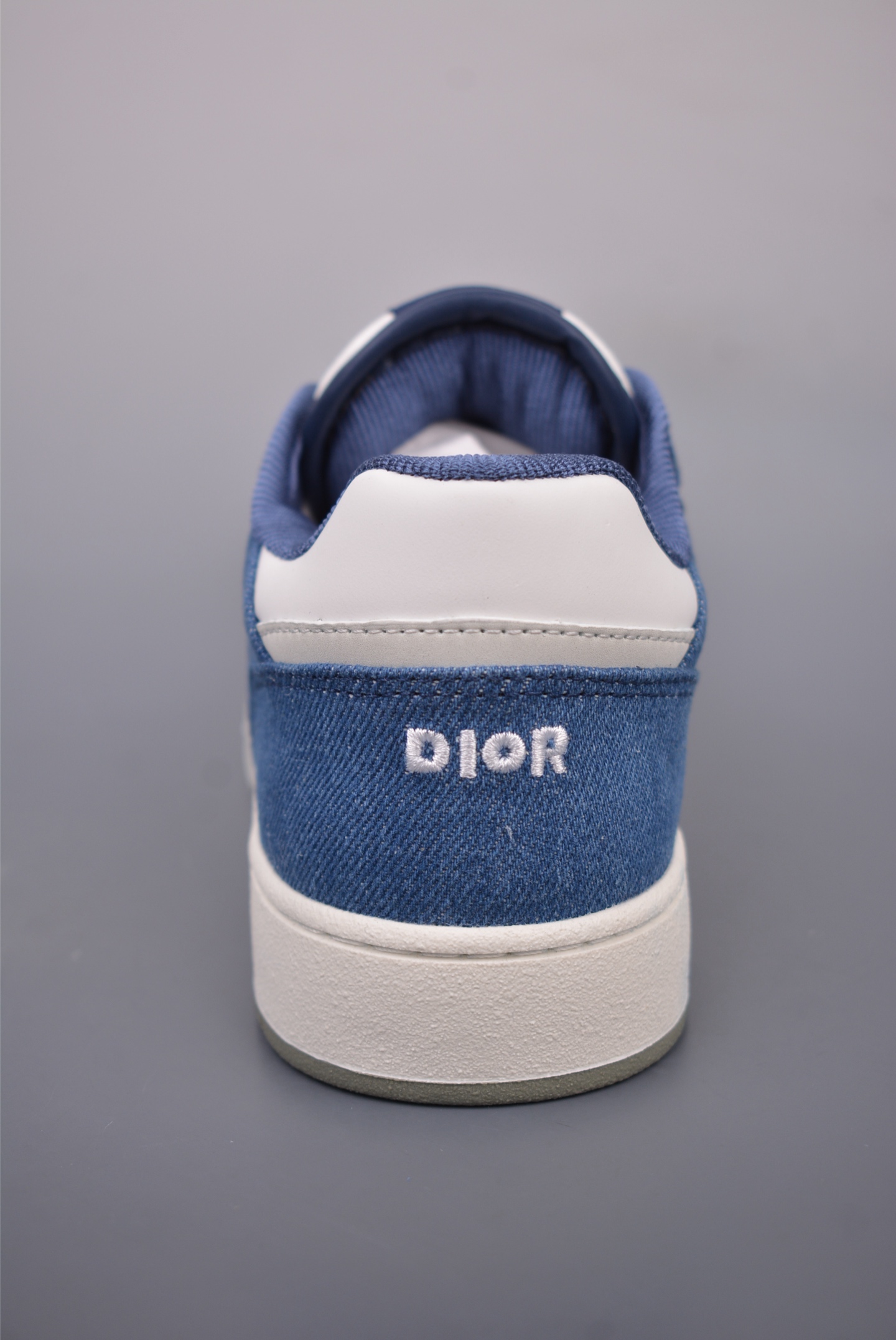 Dior B27 Oblique Galaxy Low Top Sneakers Blue and White 3SN272ZAC_H580
