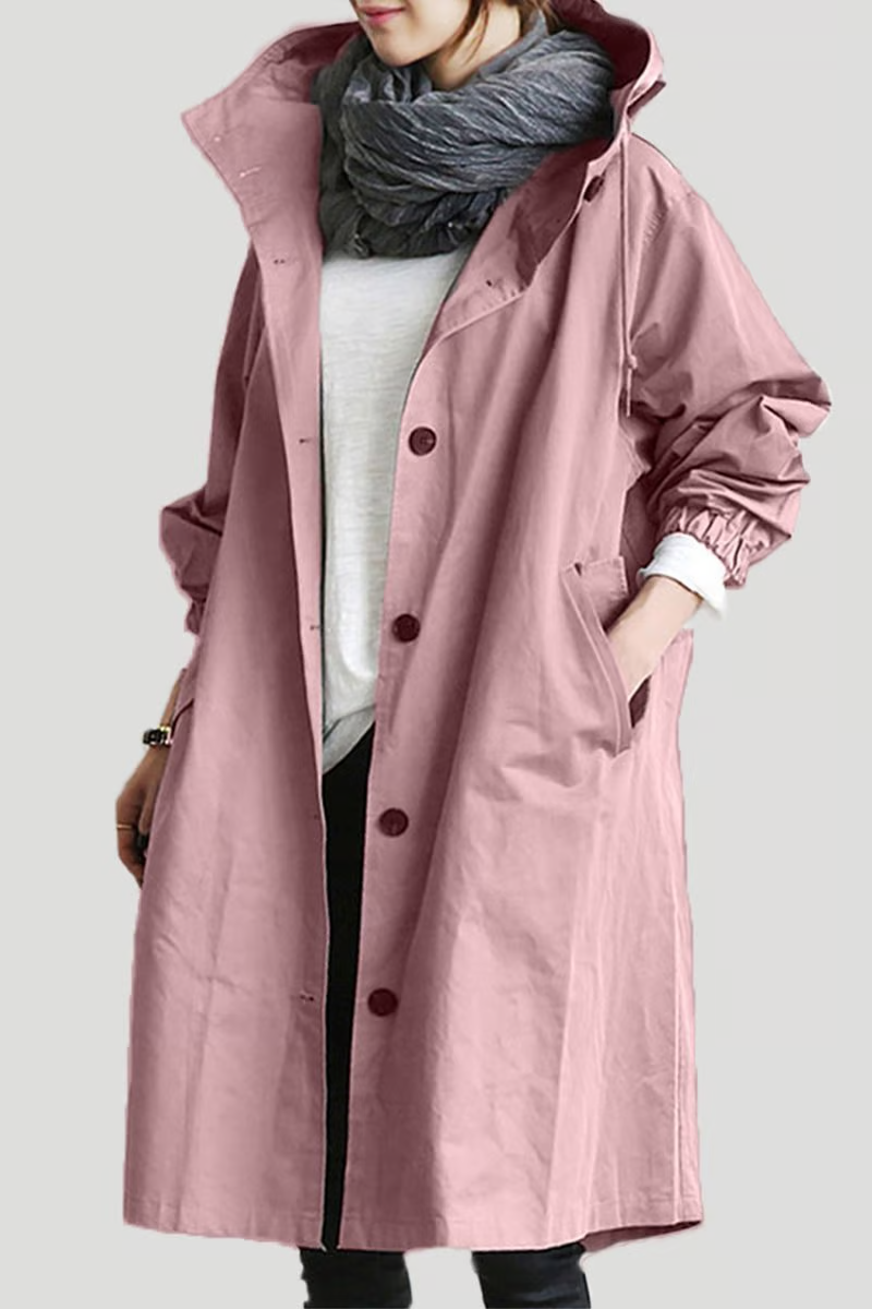 🔥 Last Day 70%OFF🔥 Hooded Trench Coat