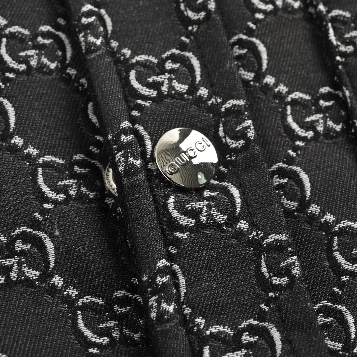 Gucci 24Fw Double G jacquard reversible jacket