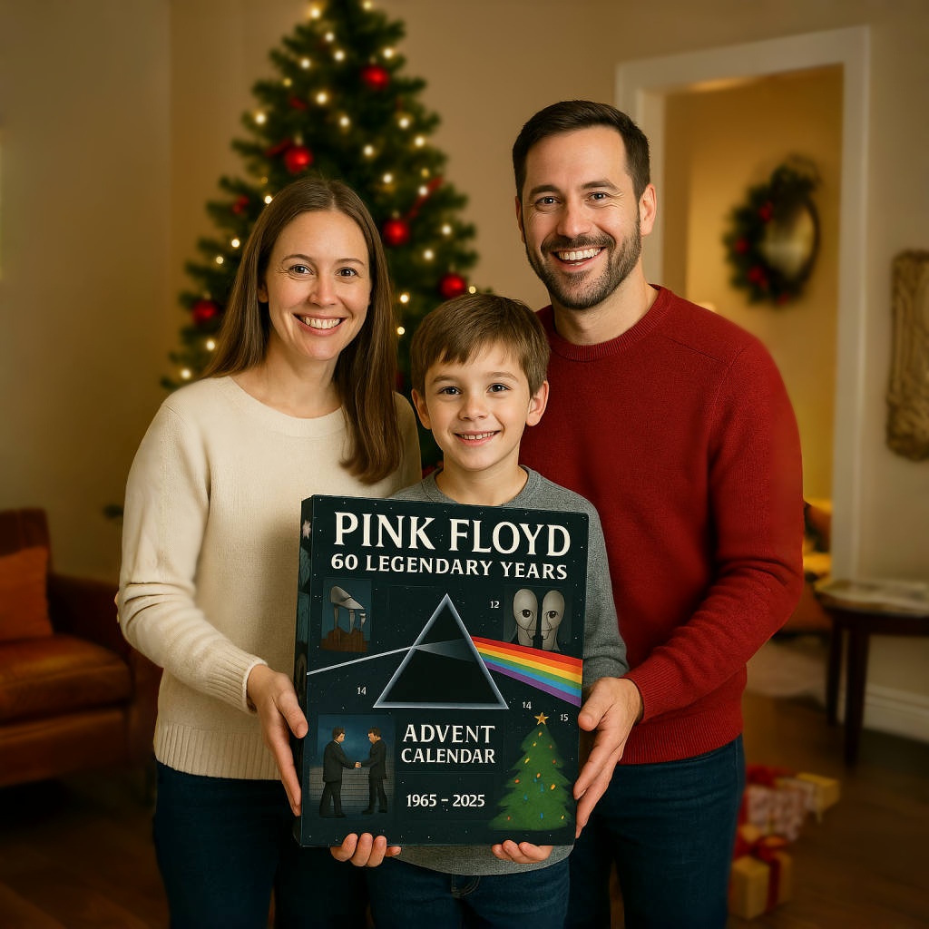 Pink Floyd “60 Legendary Years” Advent Calendar (1965–2025)