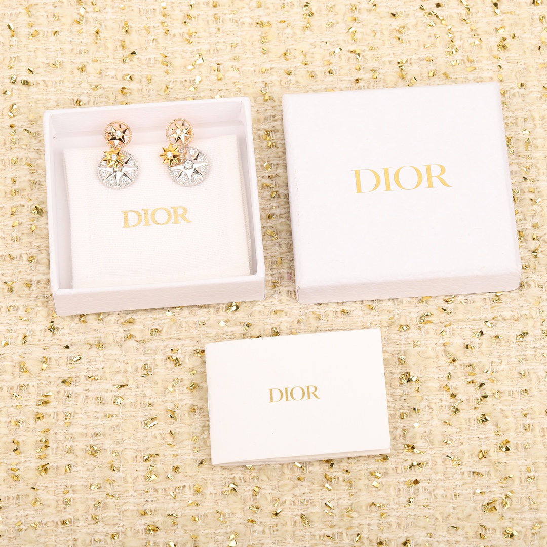 Dior Compass Earrings