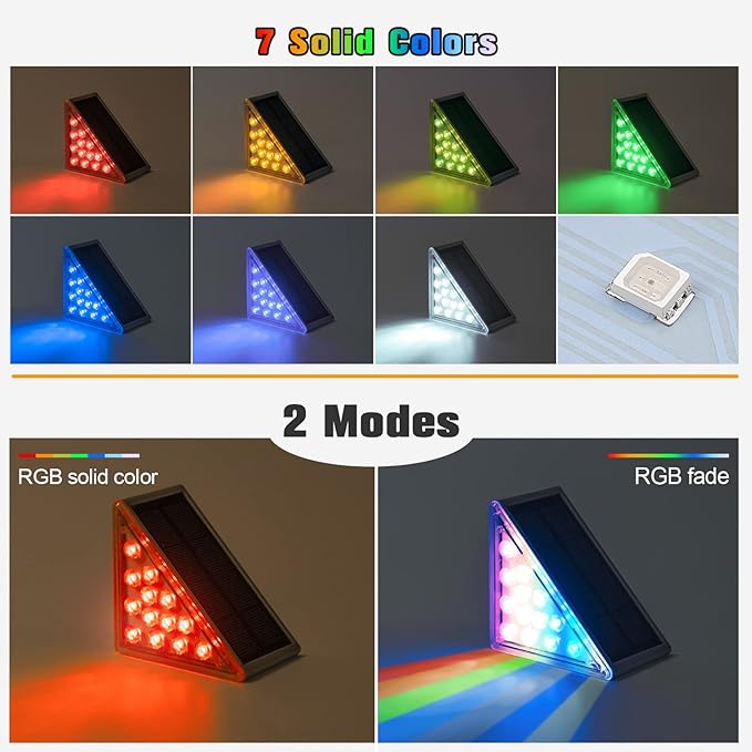 Solar anti-theft staircase light