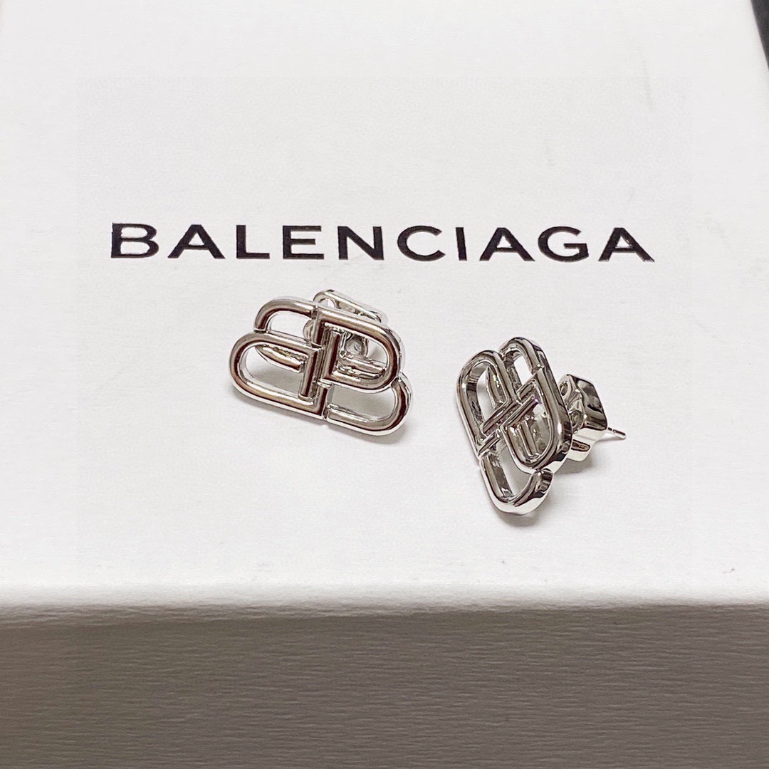 Balenciaga BB earrings